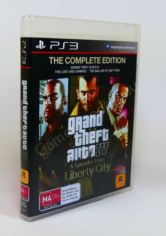 GTA IV The Complete Edition - PS3 Replacement Case