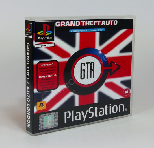 GTA Grand Theft Auto London 1969 - PS1 Replacement Case
