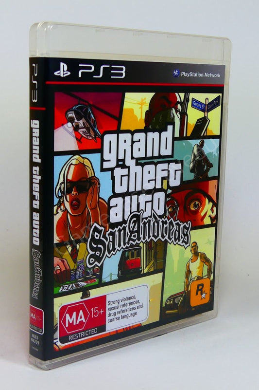 GTA San Andreas - PS3 Replacement Case
