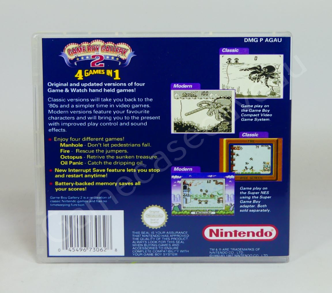Game Boy Gallery 2 - GB Replacement Case