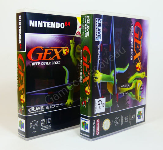 Gex 3 - N64 Replacement Case