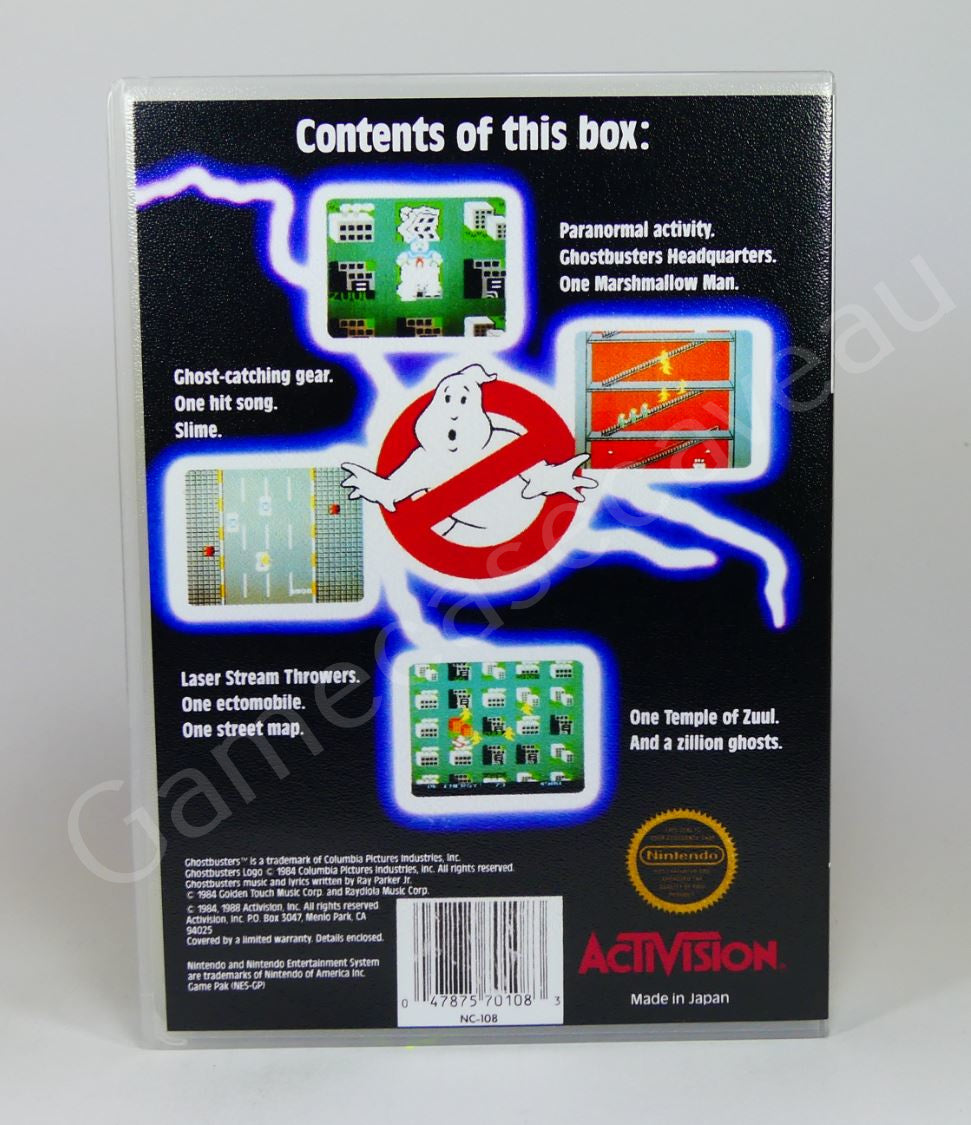 Ghostbusters - NES Replacement Case