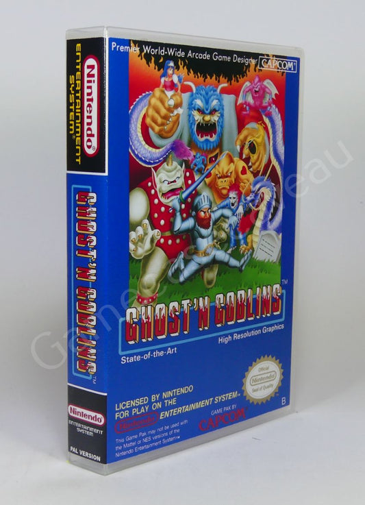 Ghost 'n Goblins - NES Replacement Case