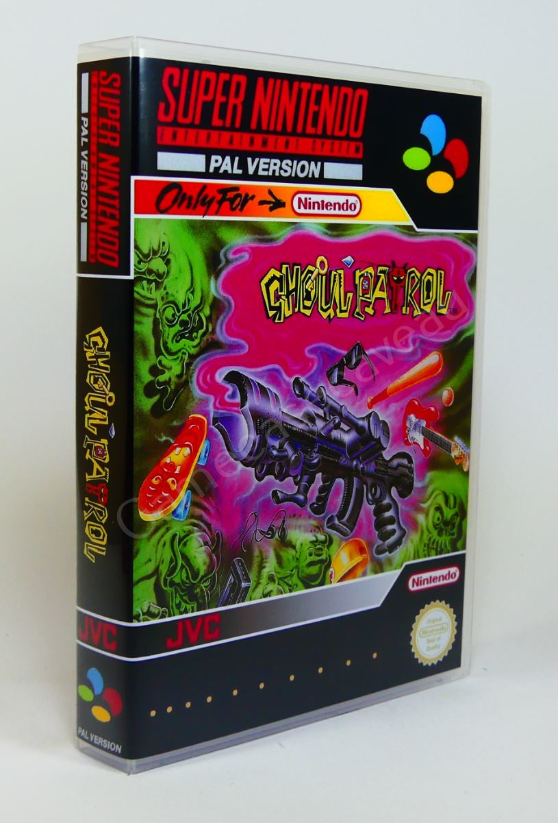 Ghoul Patrol - SNES Replacement Case