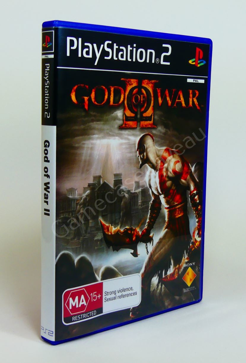 God of War II - PS2 Replacement Case