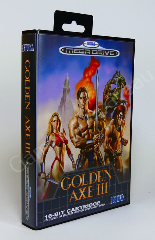 Golden Axe III - SMD Replacement Case