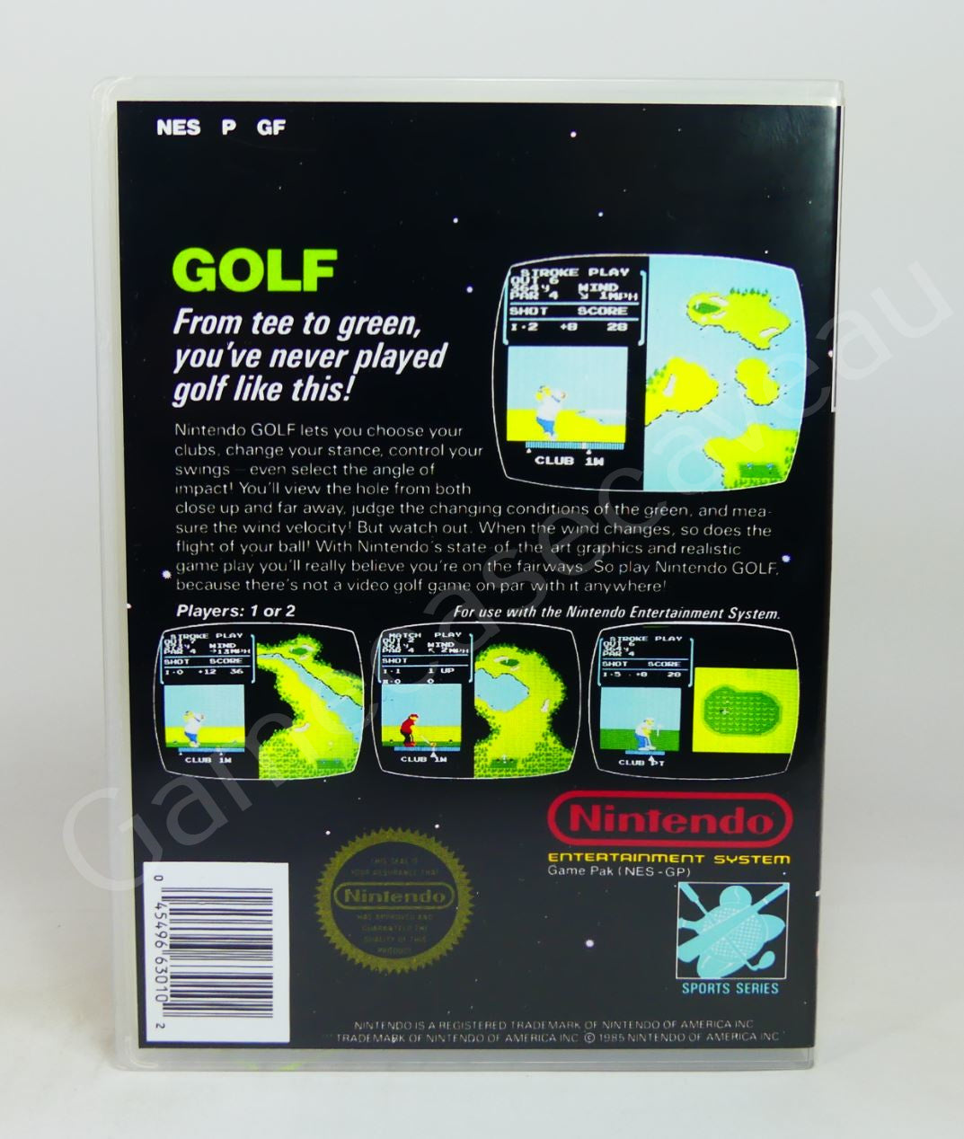 Golf - NES Replacement Case