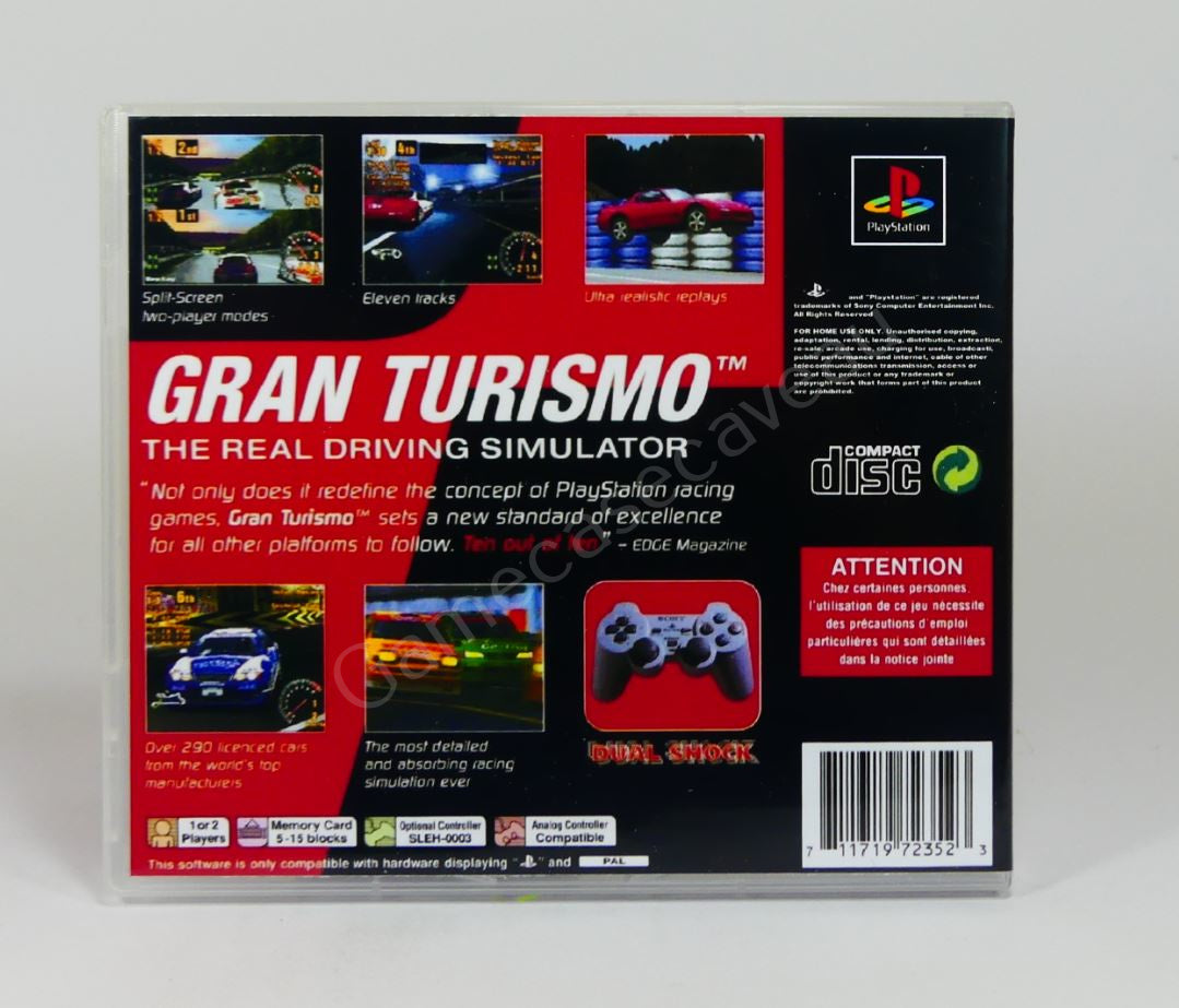 Gran Turismo - PS1 Replacement Case