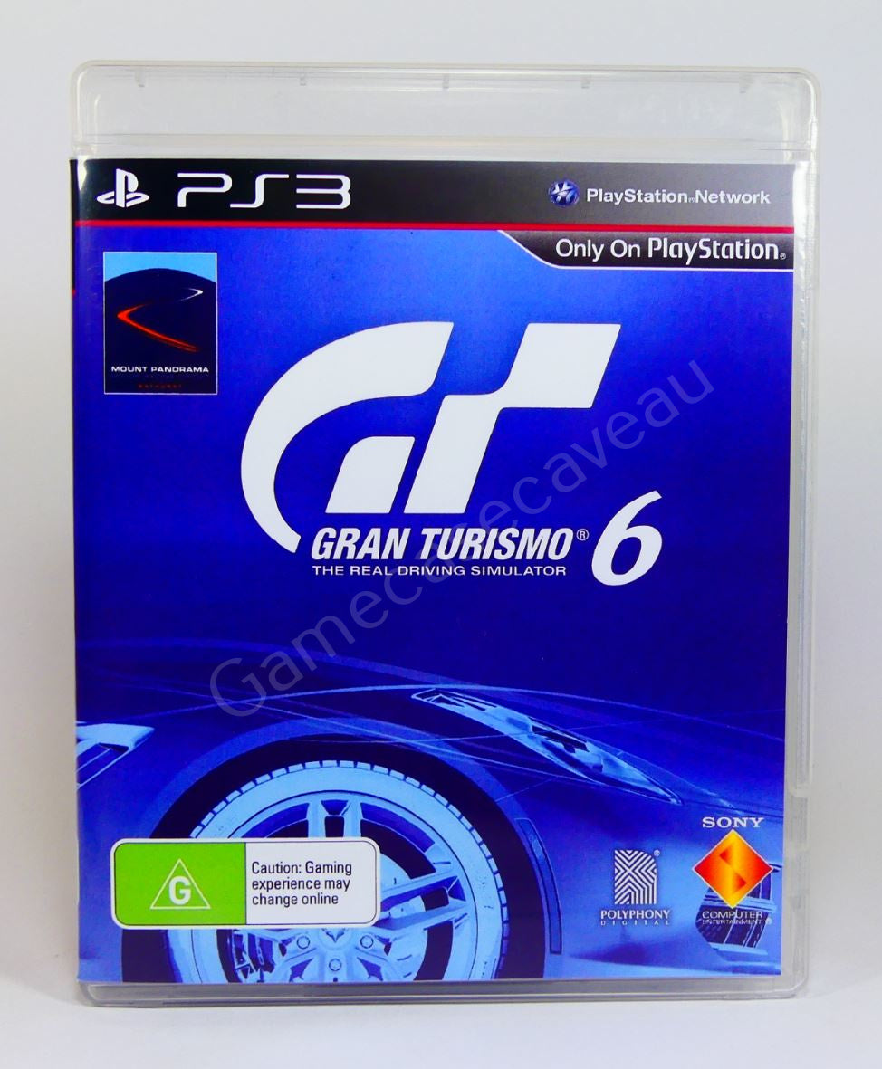 Gran Turismo 6 - PS3 Replacement Case