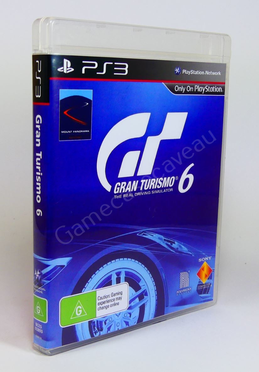 Gran Turismo 6 - PS3 Replacement Case