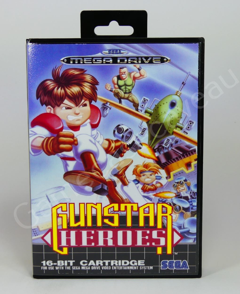 Gunstar Heroes - SMD Replacement Case