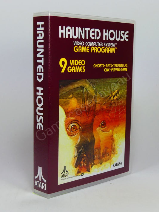 Haunted House - 2600 Replacement Case