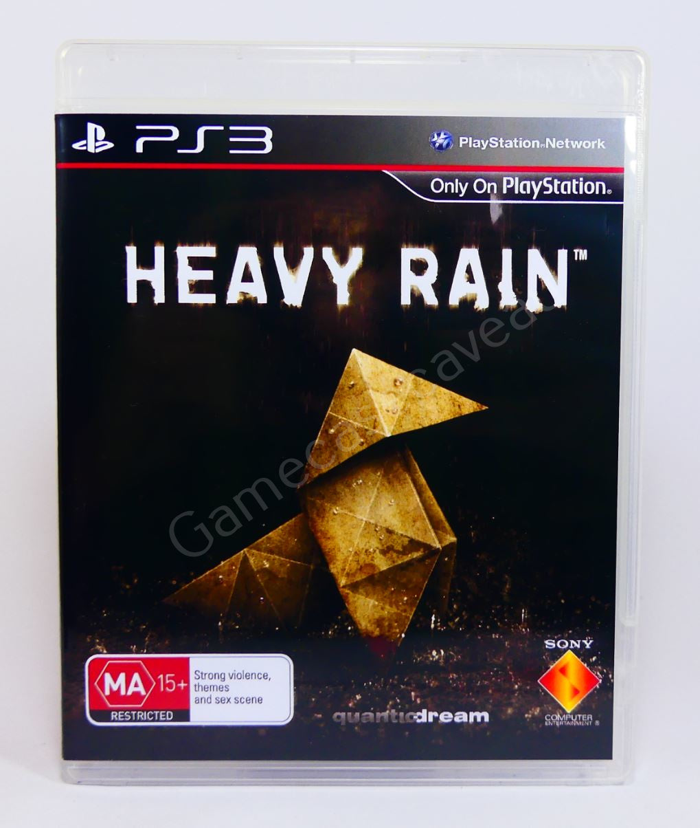 Heavy Rain - PS3 Replacement Case