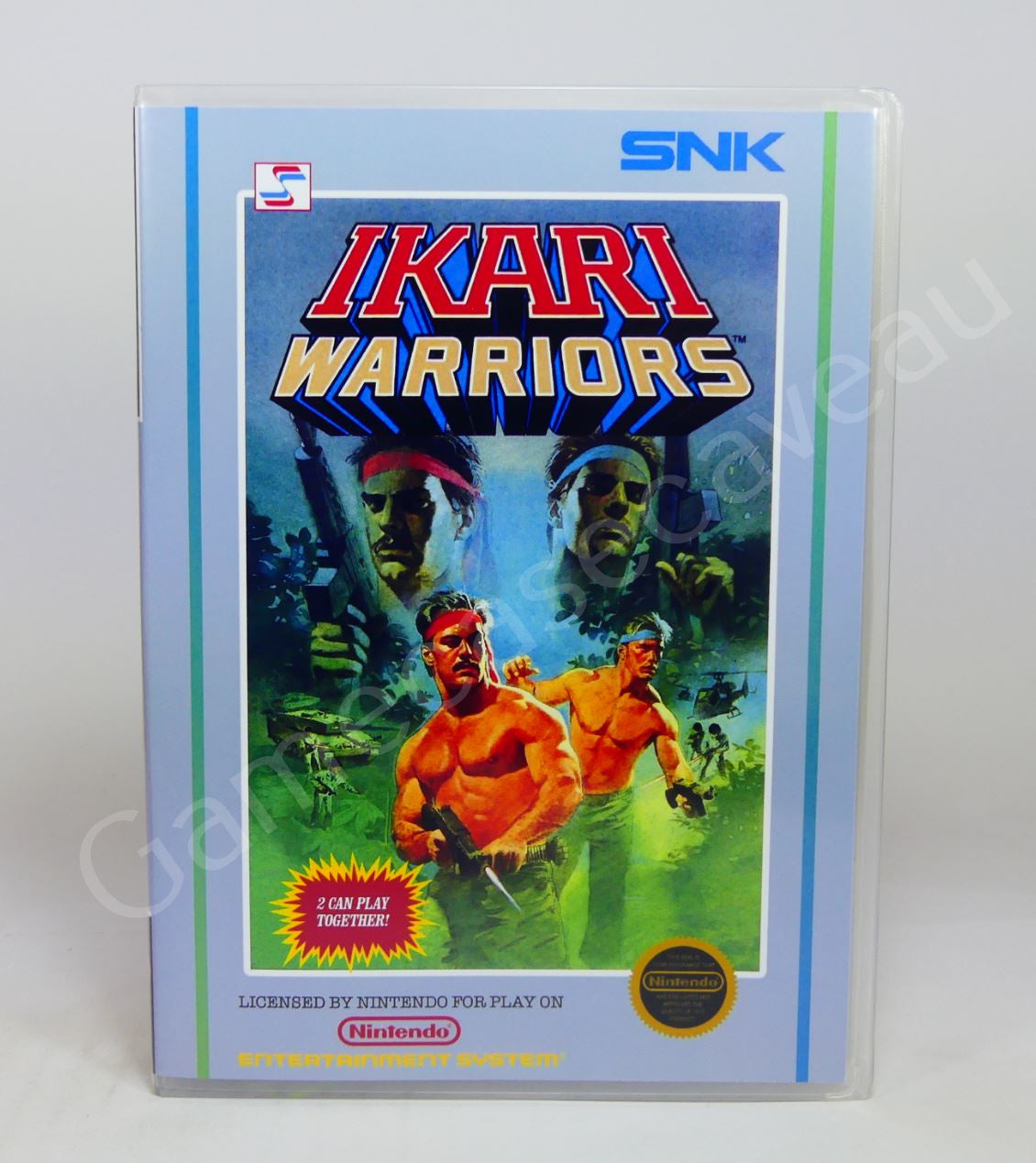 Ikari Warriors - NES Replacement Case