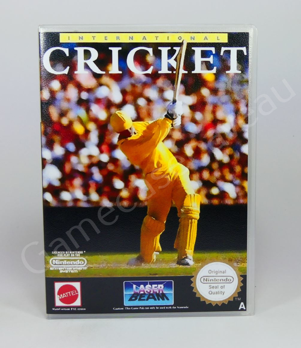 International Cricket - NES Replacement Case
