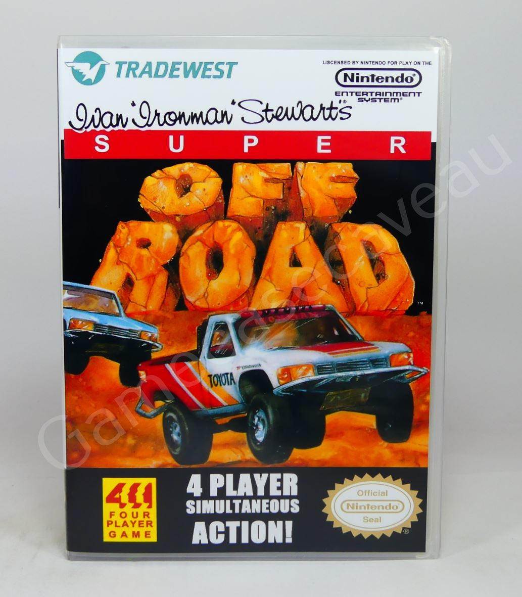 Ivan Stewart's Super Off Road - NES Replacement Case