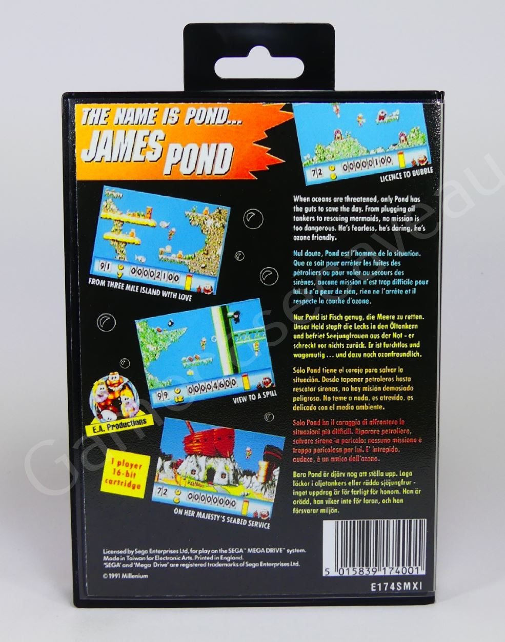 James Pond - SMD Replacement Case