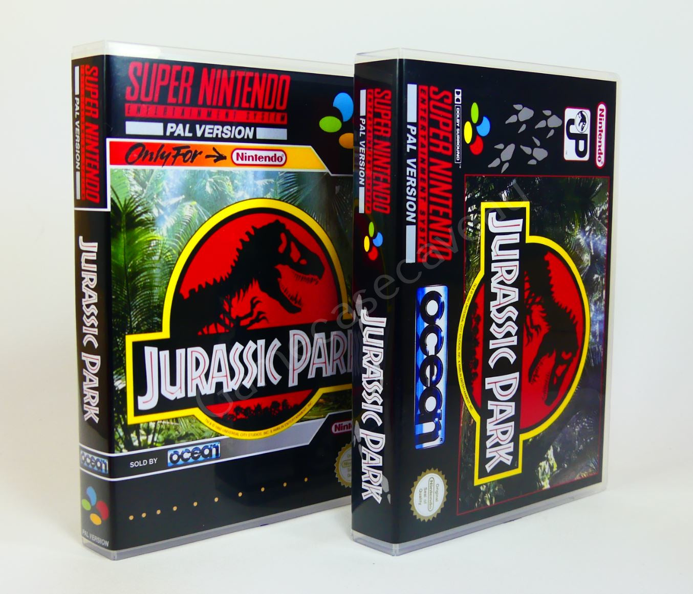 Jurassic Park - SNES Replacement Case