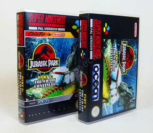 Jurassic Park Part 2 - SNES Replacement Case