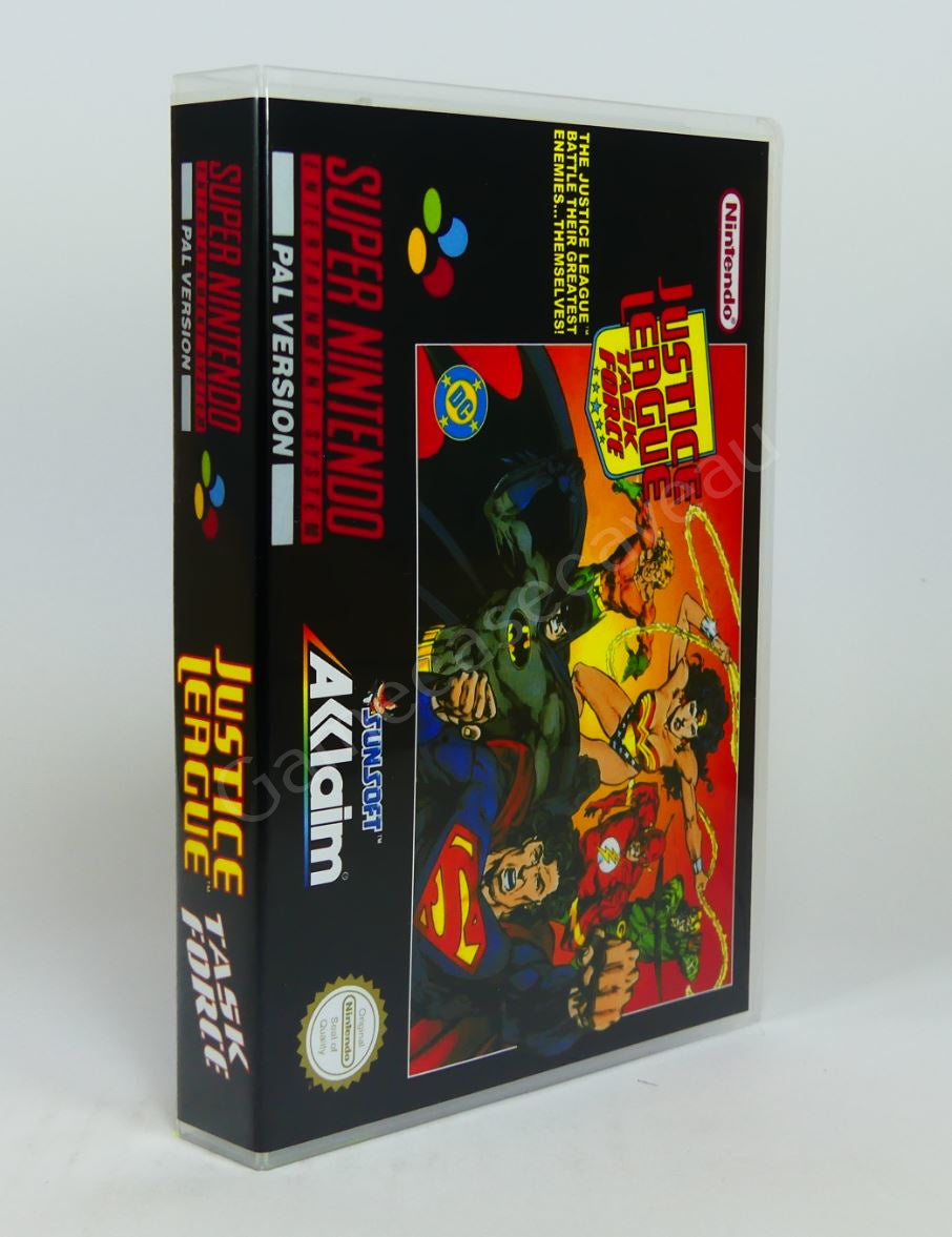 Justice League Task Force - SNES Replacement Case