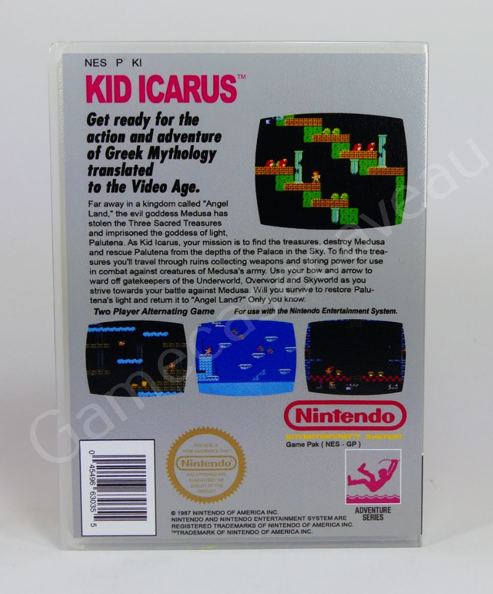 Kid Icarus - NES Replacement Case