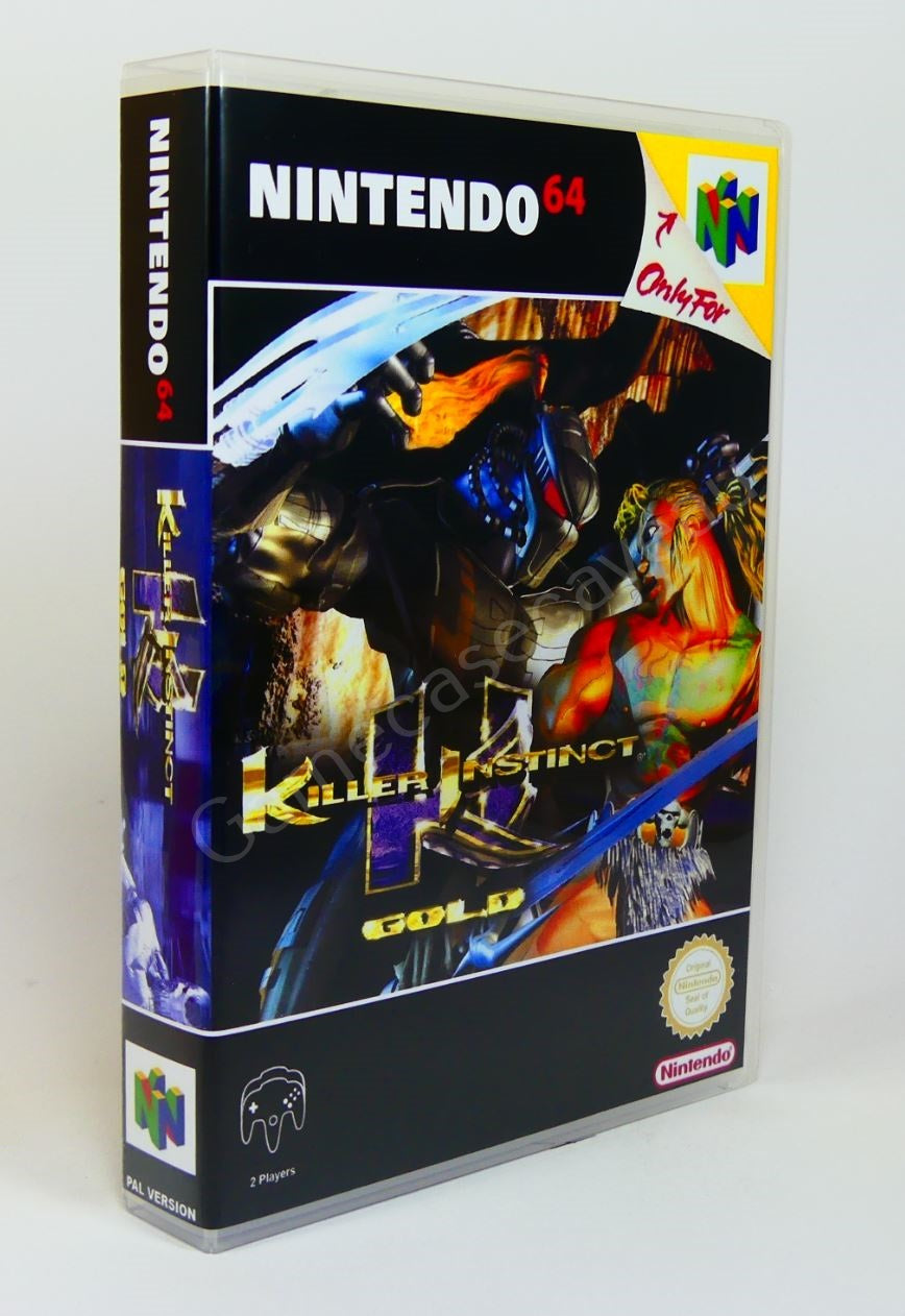 Killer Instinct Gold - N64 Replacement Case