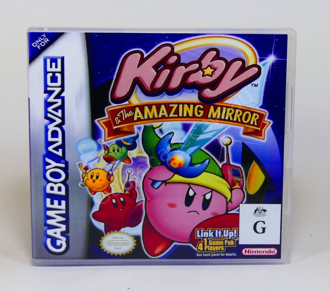 Kirby and the Amazing Mirror - GBA Replacement Case