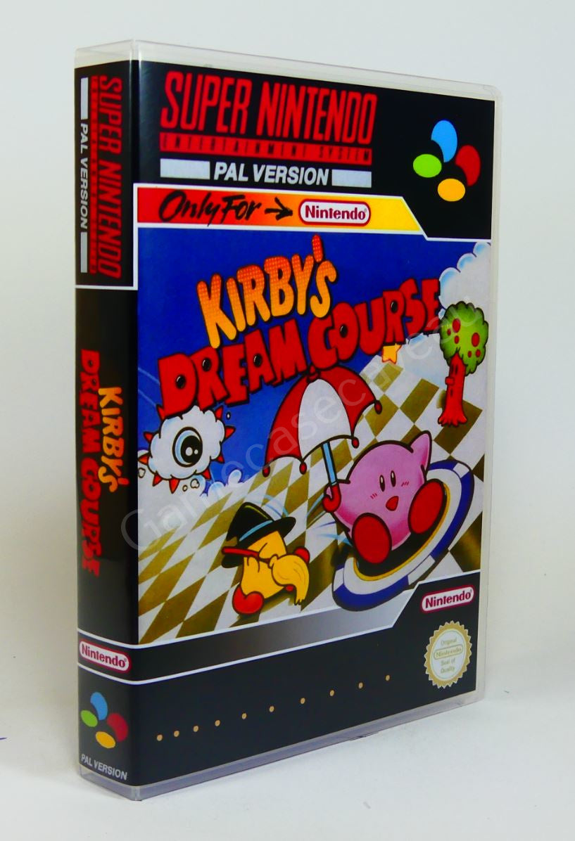 Kirby's Dream Course - SNES Replacement Case