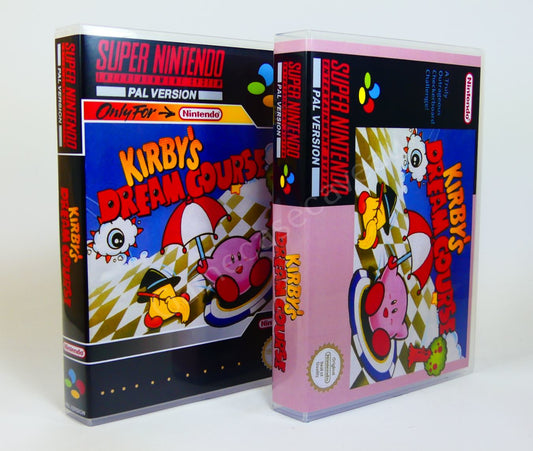 Kirby's Dream Course - SNES Replacement Case