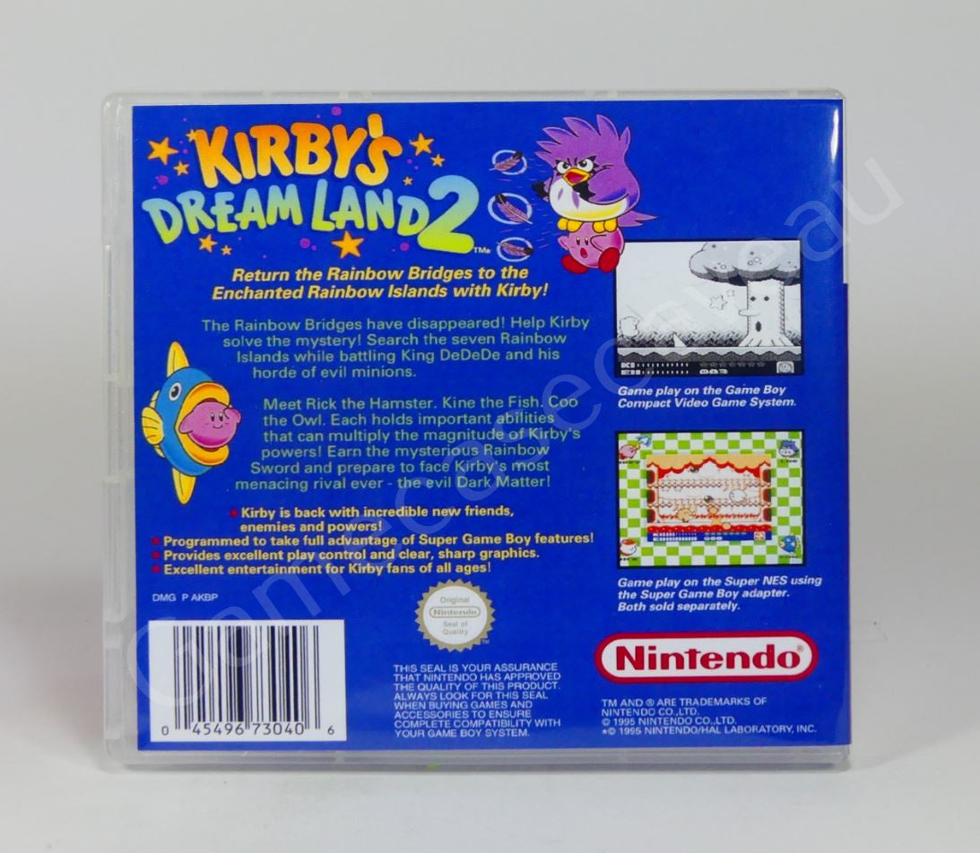 Kirby's Dream Land 2 - GB Replacement Case