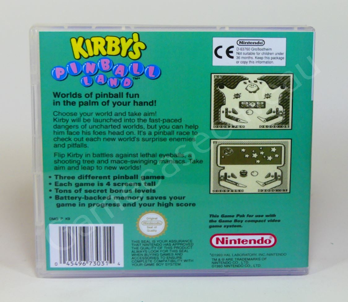 Kirby's Pinball Land - GB Replacement Case