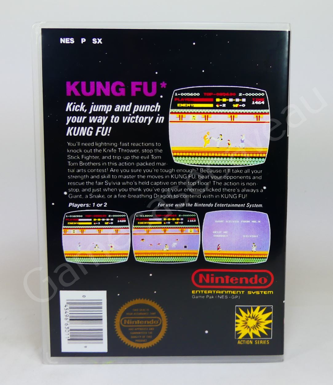 Kung Fu - NES Replacement Case