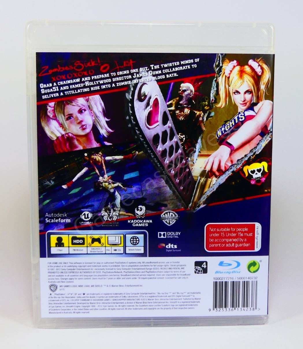 Lollipop Chainsaw - PS3 Replacement Case