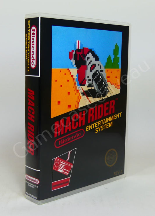 Mach Rider - NES Replacement Case