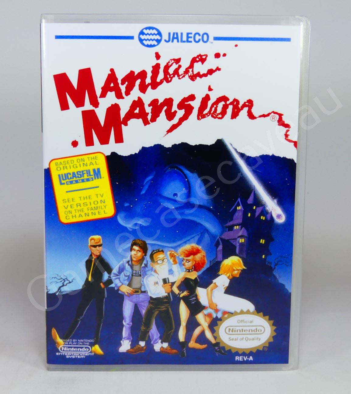 Maniac Mansion - NES Replacement Case
