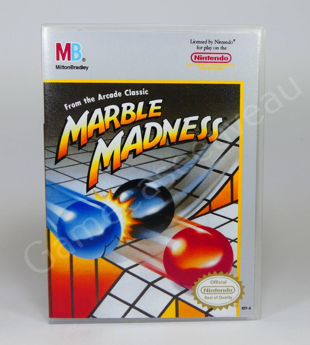 Marble Madness - NES Replacement Case