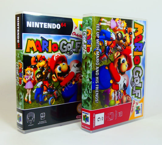 Mario Golf - N64 Replacement Case