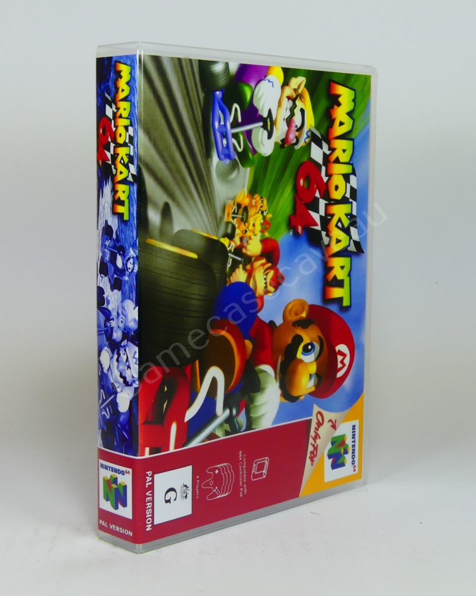 Mario Kart 64 - N64 Replacement Case