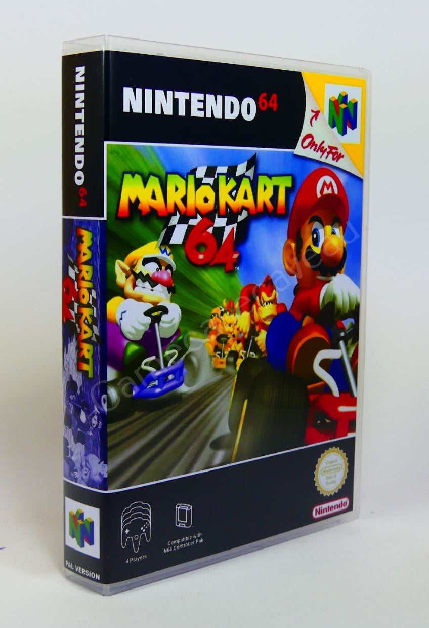 Mario Kart 64 - N64 Replacement Case