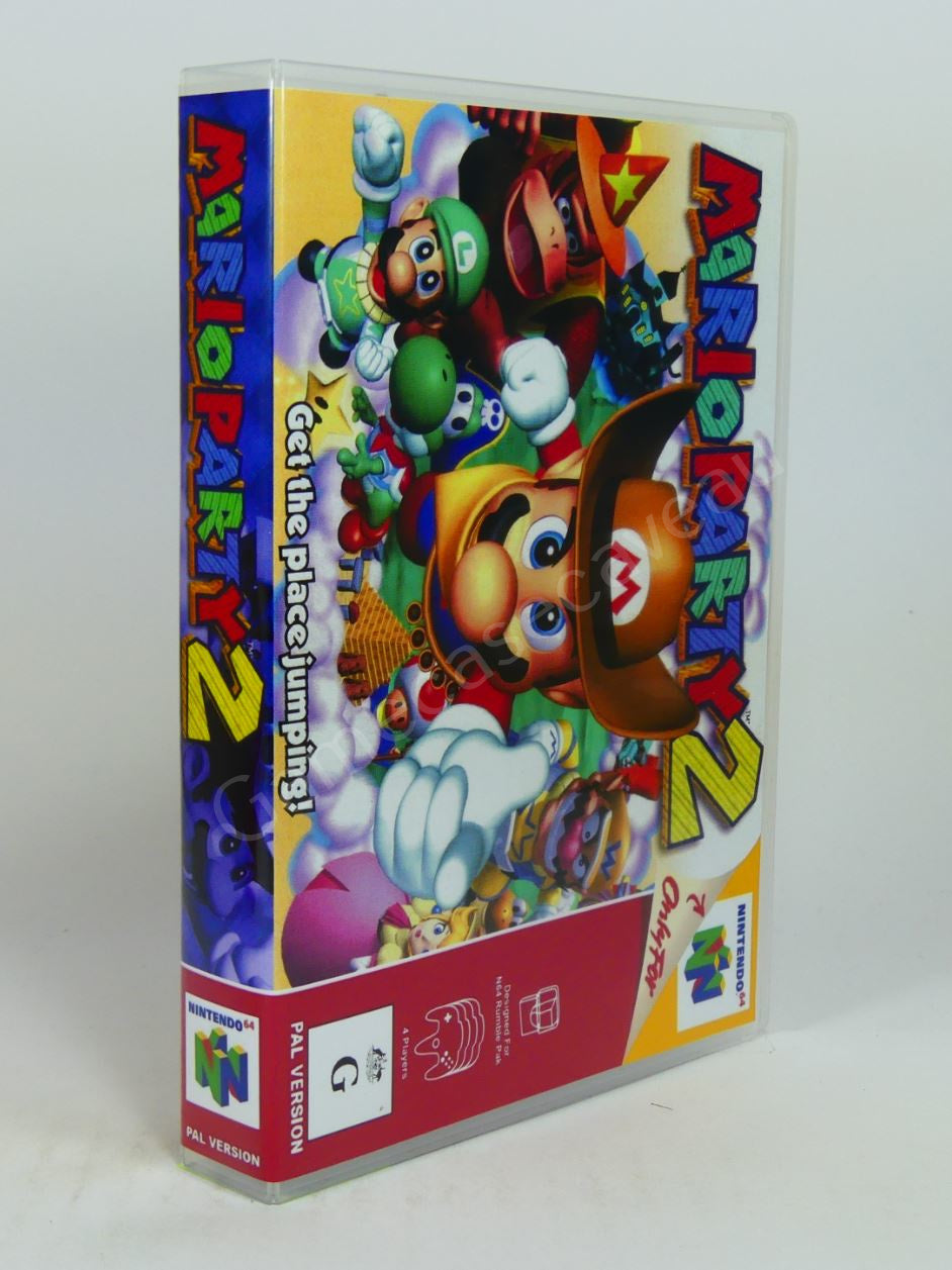 Mario Party 2 - N64 Replacement Case