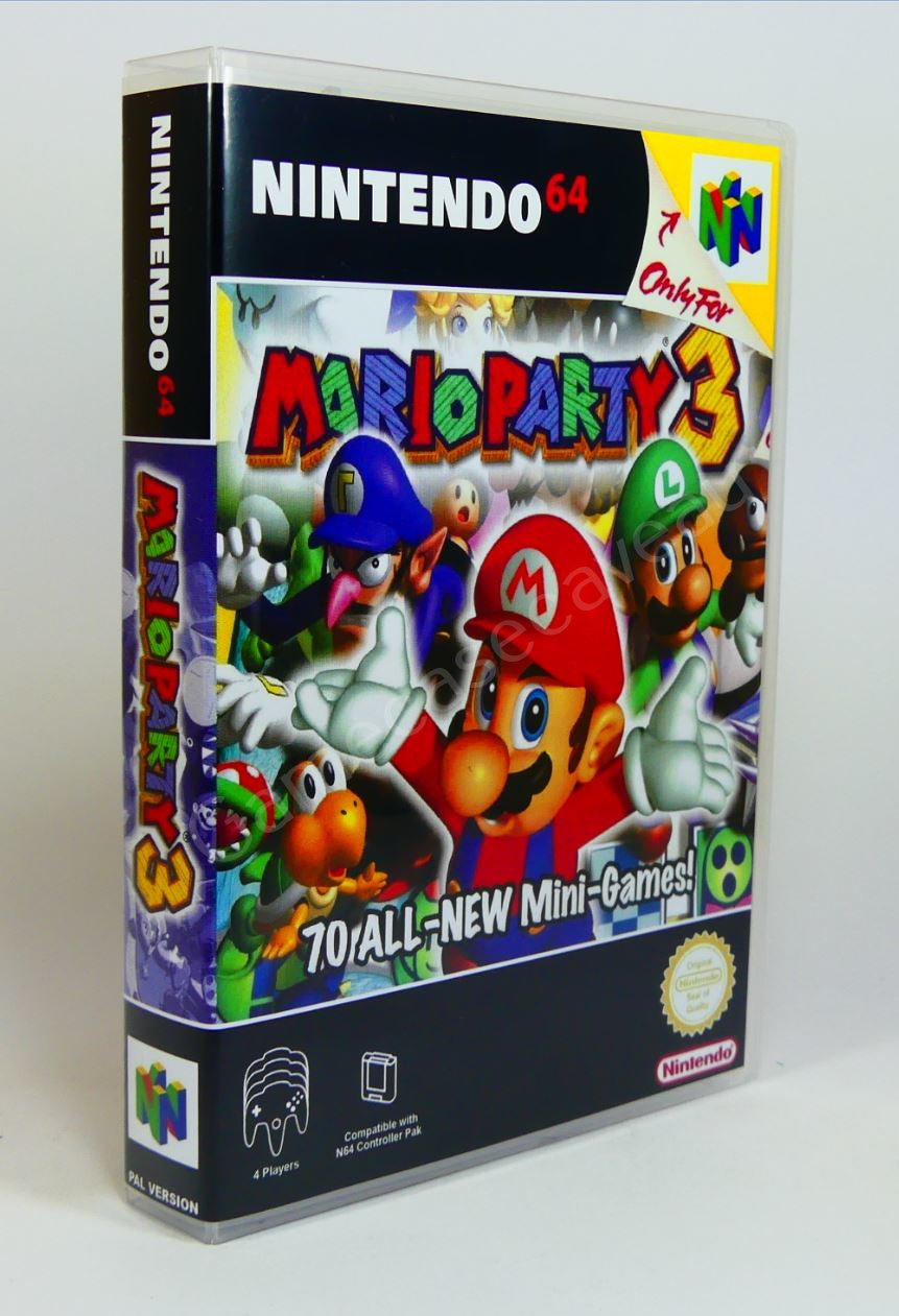 Mario Party 3 - N64 Replacement Case