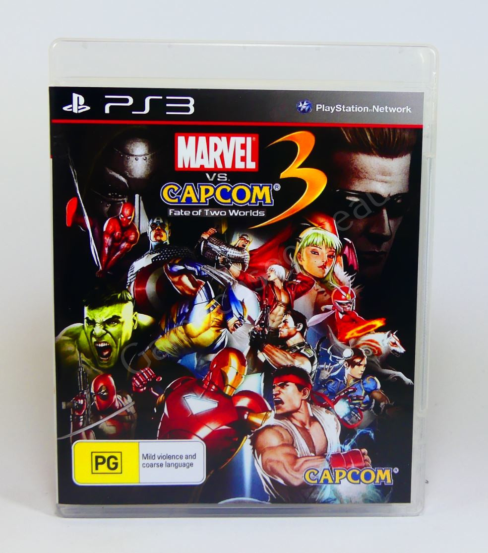 Marvel vs Capcom 3 - PS3 Replacement Case