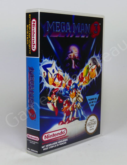 Mega Man 3 - NES Replacement Case
