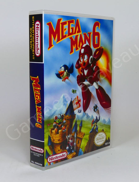 Mega Man 6 - NES Replacement Case