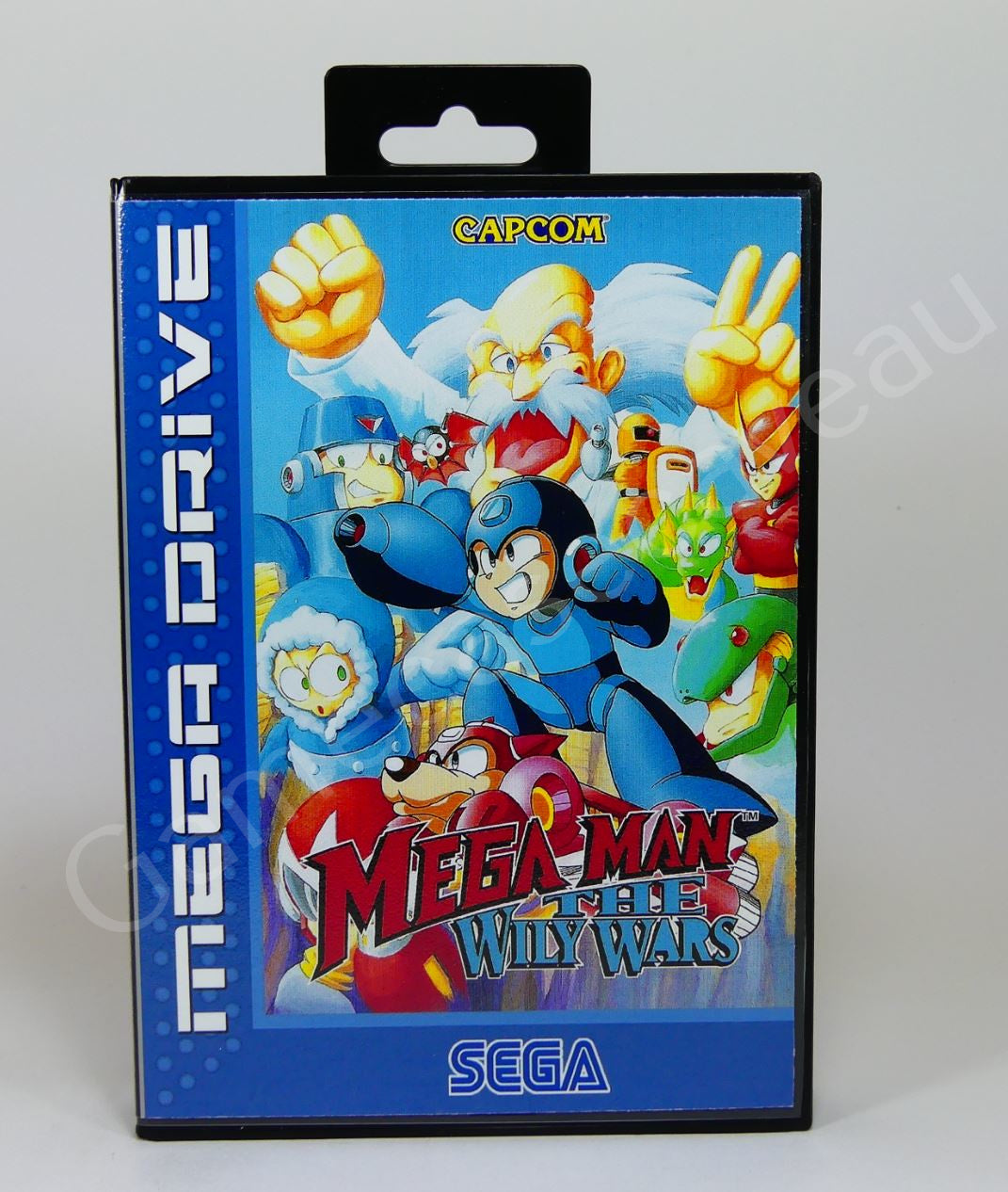 Mega Man The Wily Wars - SMD Replacement Case