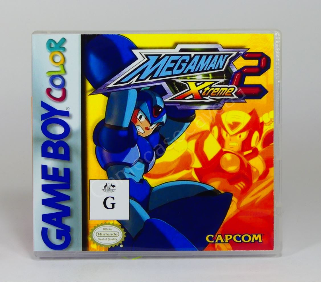 Megaman Xtreme 2 - GBC Replacement Case
