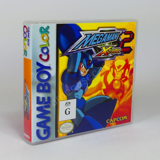 Megaman Xtreme 2 - GBC Replacement Case