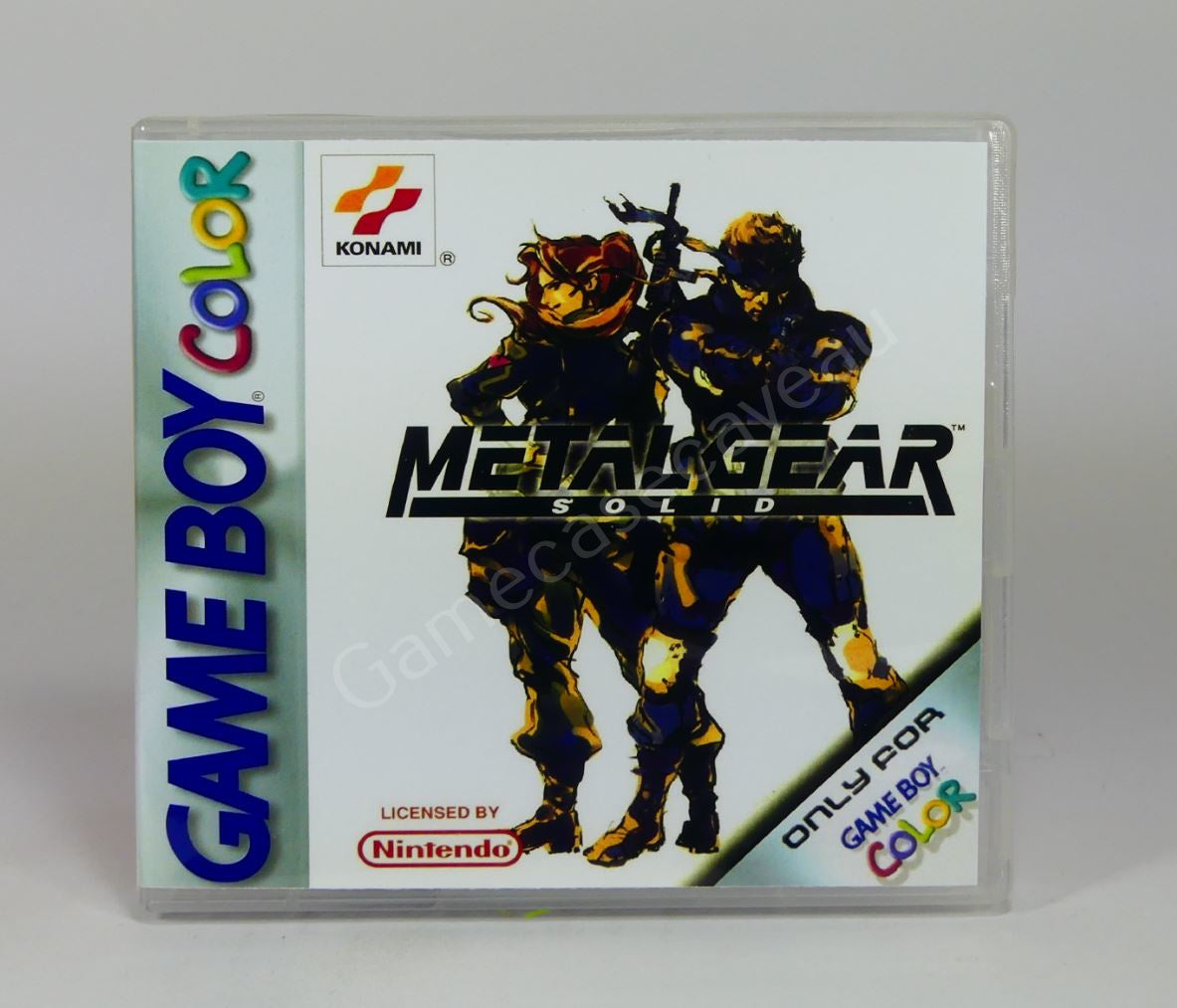 Metal Gear Solid - GBC Replacement Case