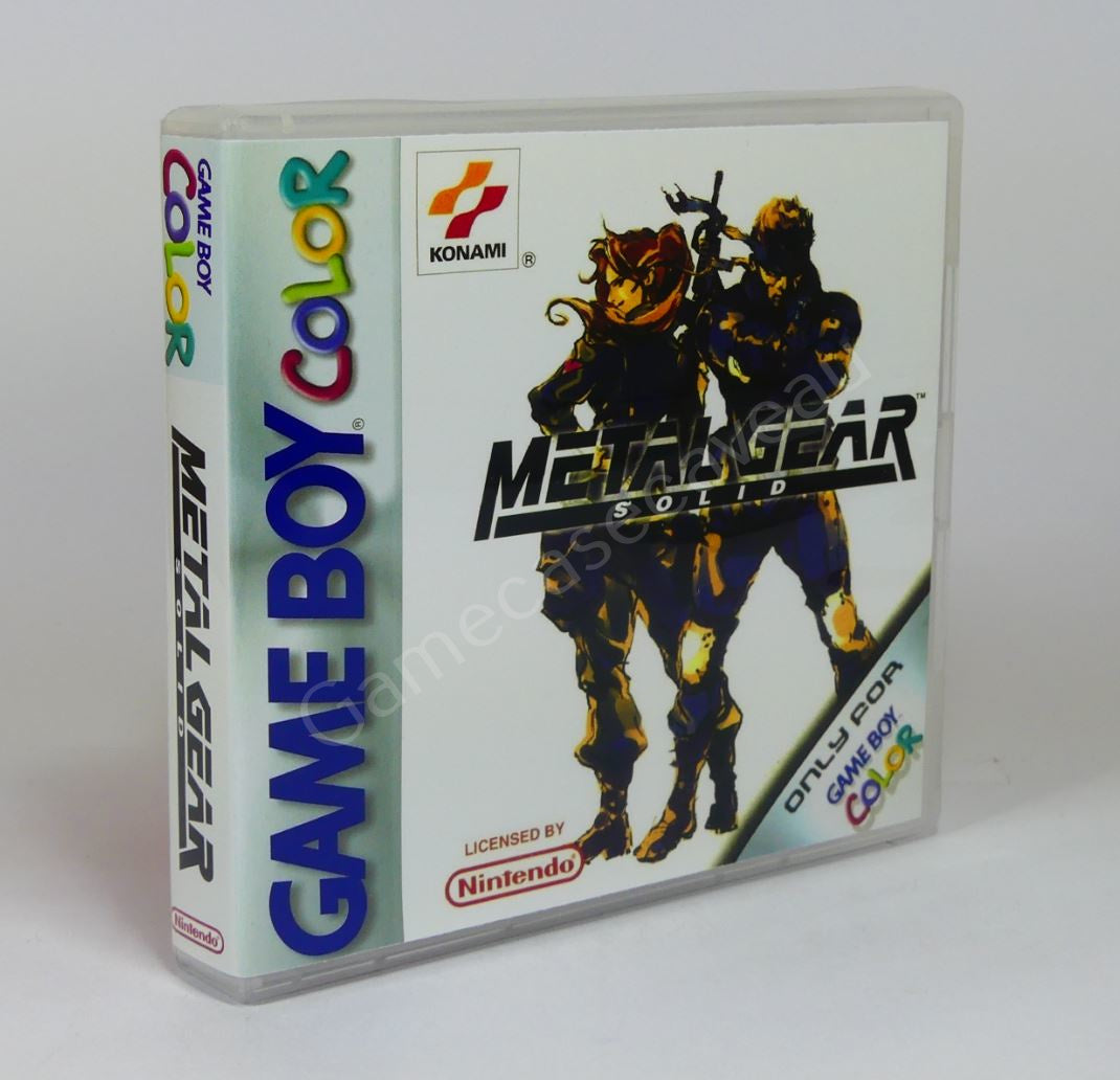 Metal Gear Solid - GBC Replacement Case