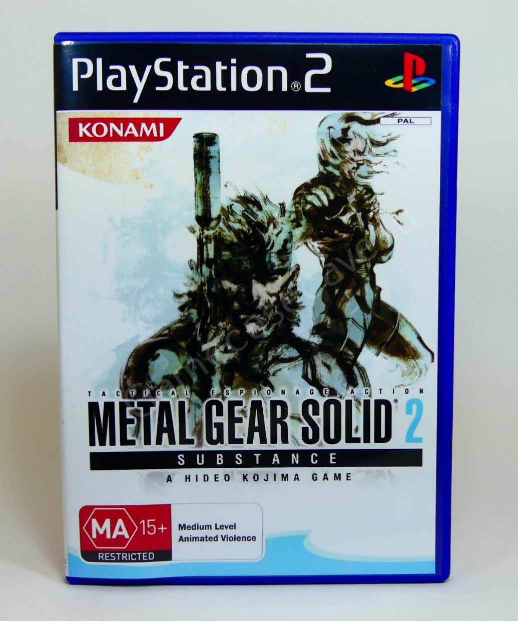 Metal Gear Solid 2 Substance - PS2 Replacement Case